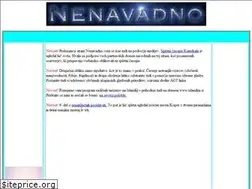 Sites similar to nenavadno.com