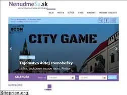 Sites similar to nenudmesa.sk