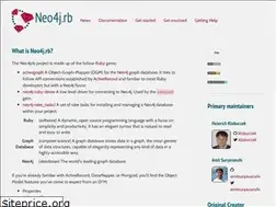 Sites similar to neo4jrb.io