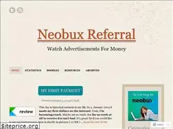 Sites similar to neobuxreferral.wordpress.com