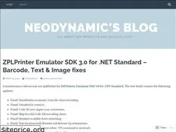 Sites similar to neodynamic.wordpress.com