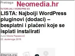 Sites similar to neomedia.hr