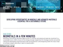 Sites similar to neometals.com.au