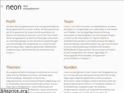 Sites similar to neon-energie.de