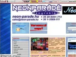 Sites similar to neon-parade.hu
