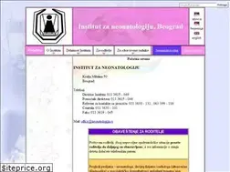Sites similar to neonatologija.rs