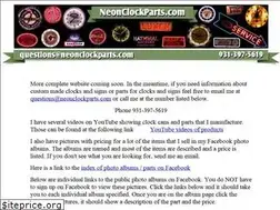 Sites similar to neonclockparts.com