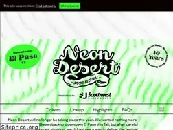 Sites similar to neondesertmusicfestival.com