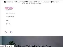 Sites similar to neonsignature.com