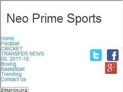 Sites similar to neoprimesports.com