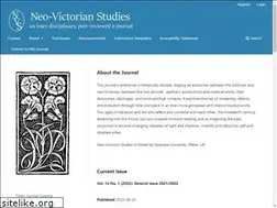Sites similar to neovictorianstudies.com