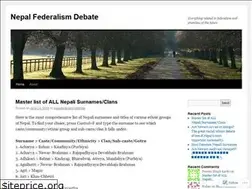 Sites similar to nepalfederalismdebate.wordpress.com