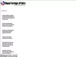 Sites similar to nepalforeignaffairs.com