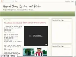 Sites similar to nepali-songlyrics.blogspot.com