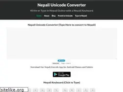 Sites similar to nepali-unicode.com