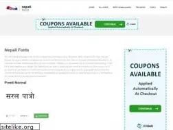 Sites similar to nepalifonts.net