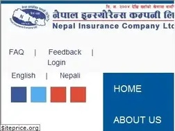 Sites similar to nepalinsurance.com.np