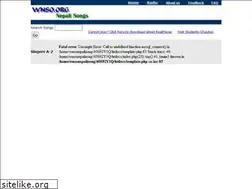 Sites similar to nepalisong.wnso.org
