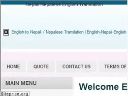 Sites similar to nepalitranslation.co.uk
