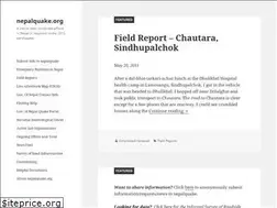 Sites similar to nepalquake.org