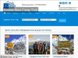 Sites similar to nepaluniquetreks.com
