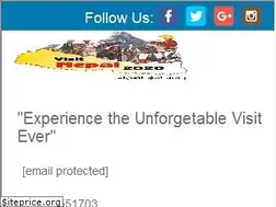 Sites similar to nepalvisit2020.com