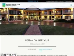 Sites similar to nepeancountryclub.com.au