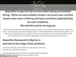 Sites similar to nepenthe.com