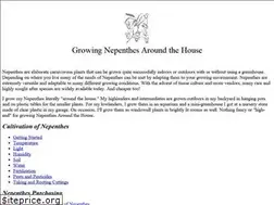 Sites similar to nepenthesaroundthehouse.com