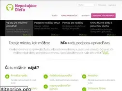 Sites similar to nepocujucedieta.sk