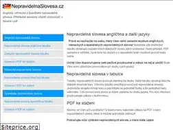 Sites similar to nepravidelnaslovesa.cz