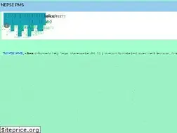Sites similar to nepsepms.com