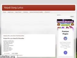 Sites similar to nepsonglyric.blogspot.com