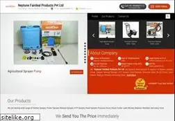 Sites similar to neptunesprayers.in