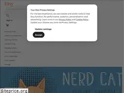 Sites similar to nerdcatcreations.etsy.com