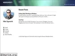 Sites similar to nerdguments.com