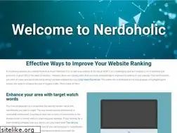 Sites similar to nerdoholic.com