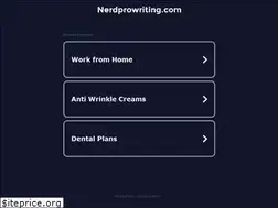 Sites similar to nerdprowriting.com