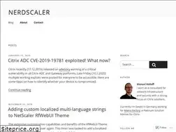 Sites similar to nerdscaler.com