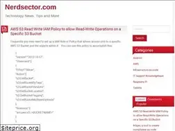 Sites similar to nerdsector.com