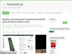 Sites similar to nerdwaerts.de