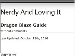 Sites similar to nerdyandlovingit.com
