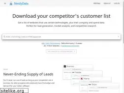 Sites similar to nerdydata.com