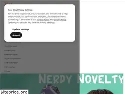 Sites similar to nerdynoveltydesign.com