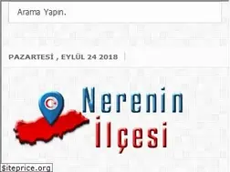 Sites similar to nereninilcesi.com