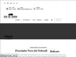 Sites similar to nerodeinebrodi.it