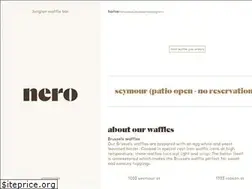 Sites similar to nerowafflebar.com