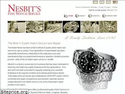 Sites similar to nesbitswatchservice.com