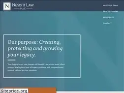 Sites similar to nesbittlawpllc.com