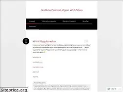 Sites similar to neslihanontemel.wordpress.com